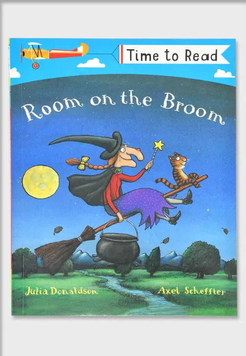 Early Reader - Time To Read - Room on the Broom - قراءات مبكرة - حان وقت القراءة - مكان على المكنسة