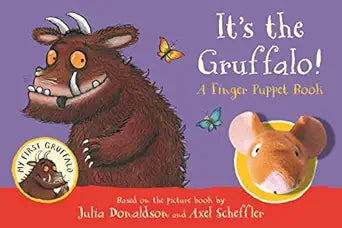 My First Gruffalo: It's the Gruffalo! - A Finger Puppet Book - غروفالو الأول الخاص بي: إنه غروفالو! - كتاب دمى الأصابع