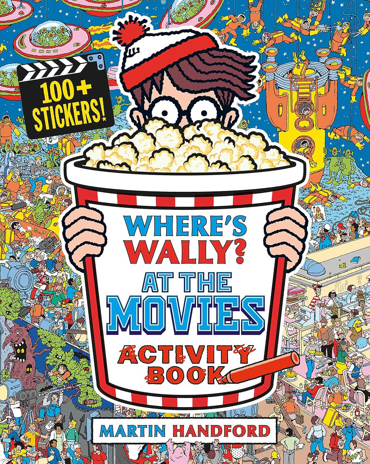 Where's Wally?  At the Movies Activity Book - أين والي؟ كتاب أنشطة في السينما