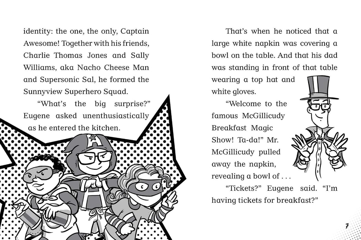 Captain Awesome Says the Magic Word Book#22