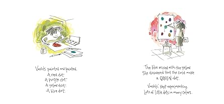 The Dot  - Picture Book - النقطة - كتاب مصور