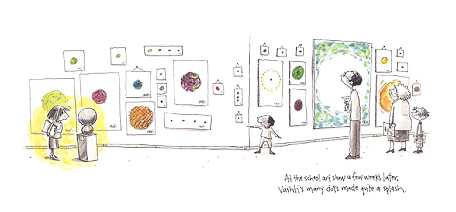 The Dot  - Picture Book - النقطة - كتاب مصور