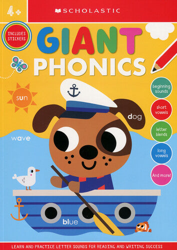 Scholastic - الصوتيات العملاقة - كراس التمارين