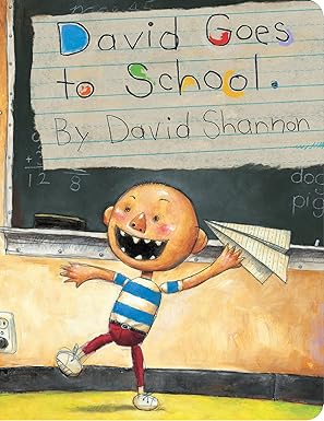 David Goes to School Board book