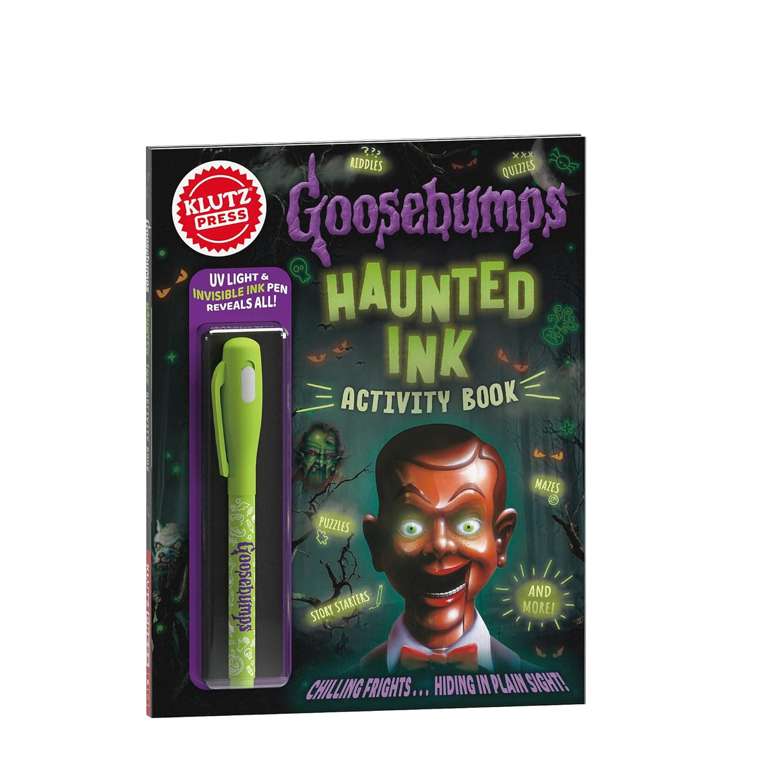 Klutz: Goosebumps - Haunted Ink Activity Book