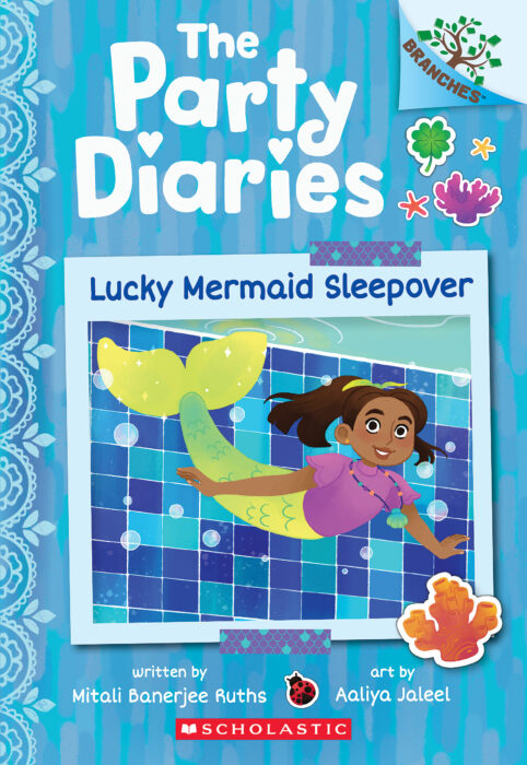 Branches - The Party Diaries #05 - Lucky Mermaid Sleepover - الفروع - مذكرات الحفلة #05 - حفلة المبيت حورية البحر المحظوظة