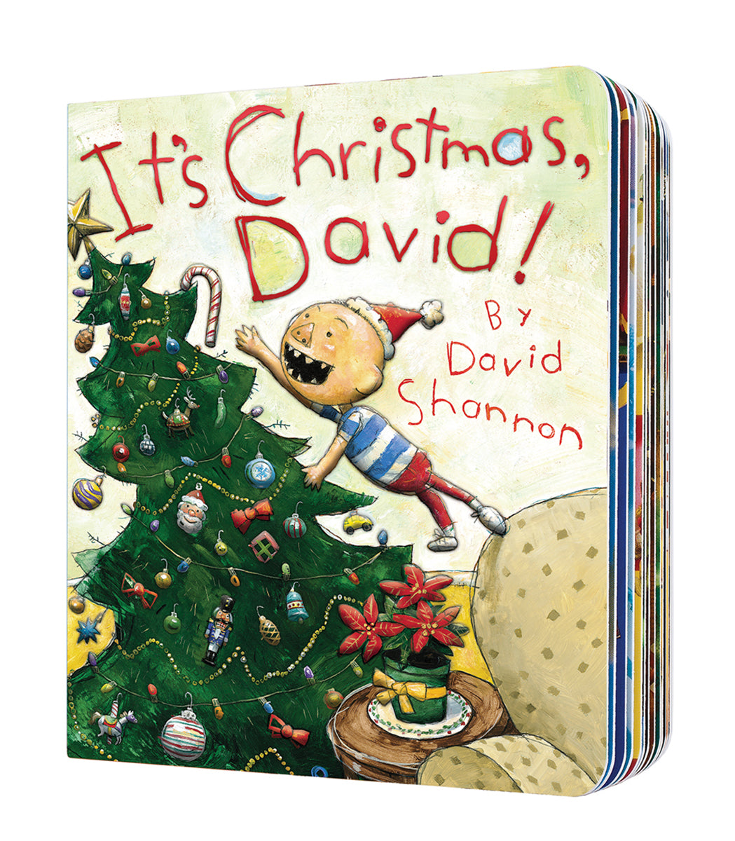 It's Christmas, David! Board book