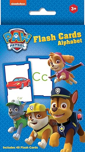 Paw Patrol: Flash Cards Alphabet