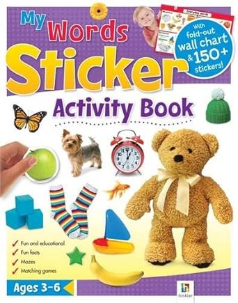 My words Sticker Activity Book