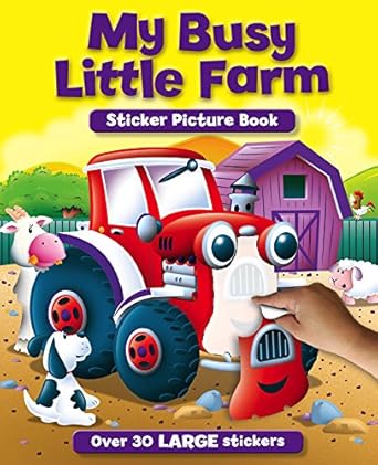 My Busy Farm Sticker & Activity Book - كتاب ملصقات وأنشطة مزرعتي المزدحمة