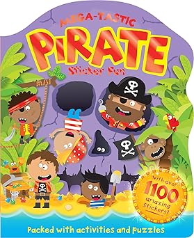 Pirate Sticker Book - كتاب ملصقات القراصنة