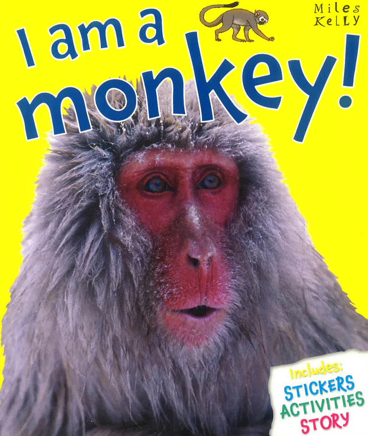 I Am A Monkey - Includes Stickers, Activities and Story