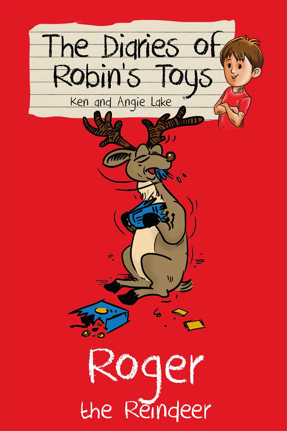 The Diaries of Robin's Toys-Roger The Reindeer - يوميات ألعاب روبن - روجر الرنة