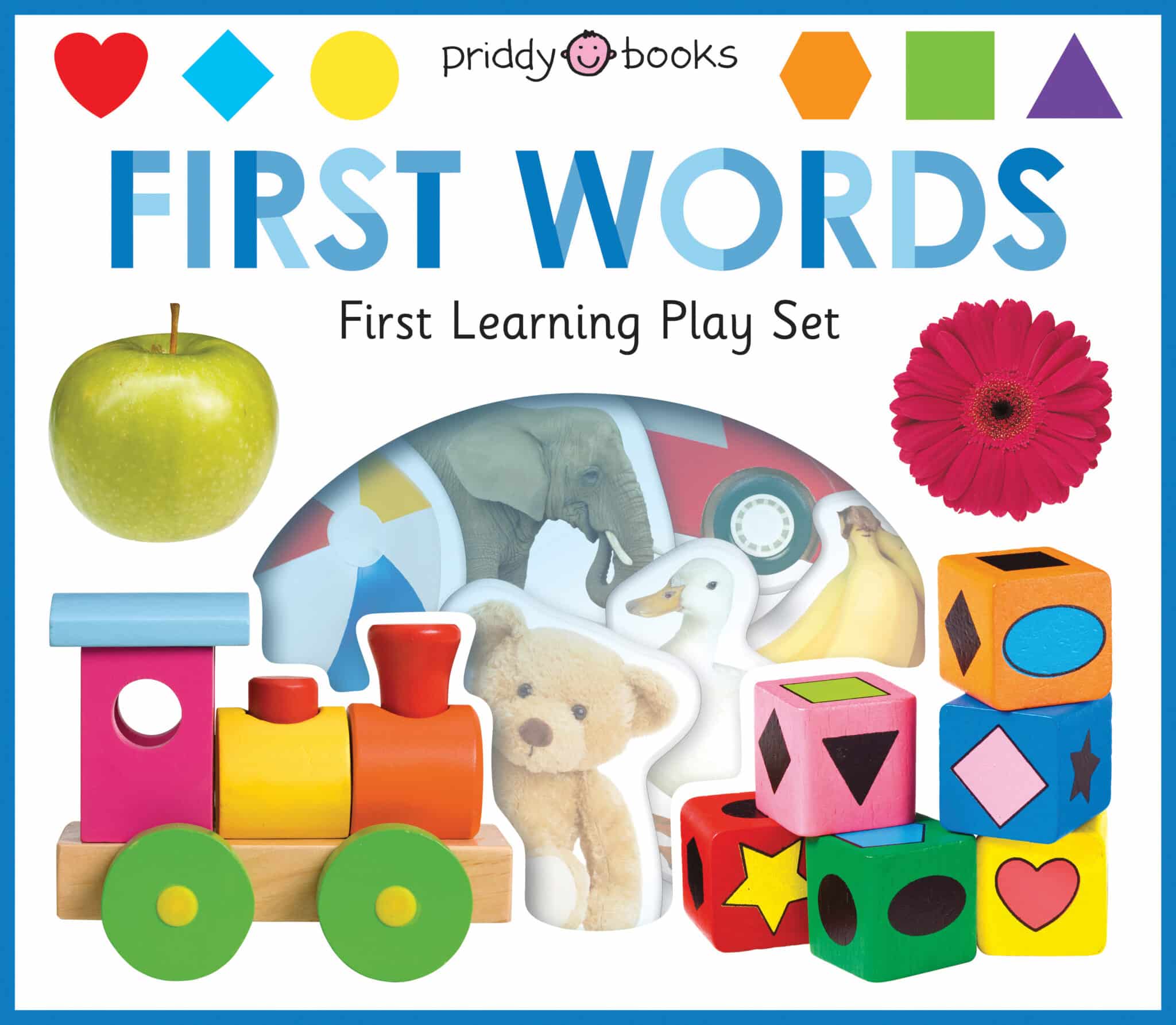 Priddy Books: First Learning Play Set - First Words - Priddy Books: مجموعة اللعب التعليمية الأولى - كلماتي الأولى