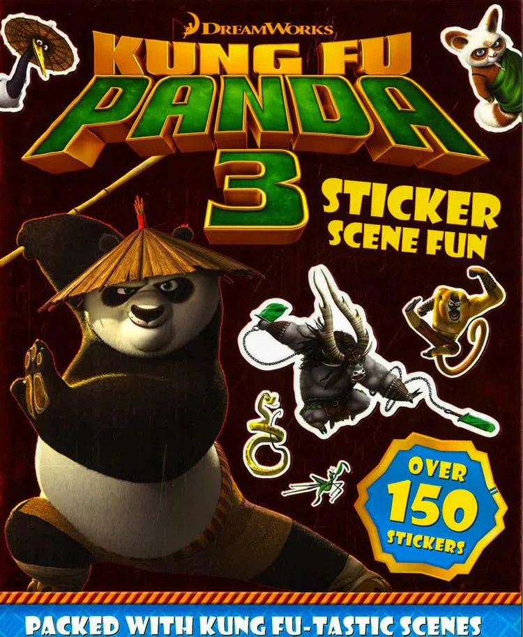 Kung Fu Panda 3 Sticker Scene Fun Over 150 Stickers Packed With Kung Fu Tastic Scenes