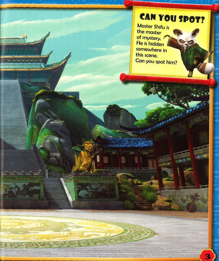 Kung Fu Panda 3 Sticker Scene Fun Over 150 Stickers Packed With Kung Fu Tastic Scenes