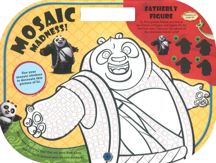 Kung Fu Panda 3 - 3000 Awesome Stickers - كونغ فو باندا 3 - 3000 ملصق رائع