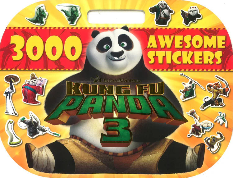 Kung Fu Panda 3 - 3000 Awesome Stickers - كونغ فو باندا 3 - 3000 ملصق رائع