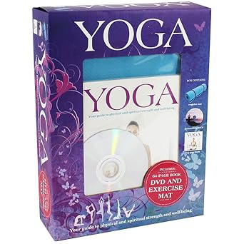 YOGA Gift Box Set (Book + DVD + Excercise Mat)