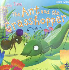 Story Time - The Ant And The Grasshopper - وقت القصة - النملة والجندب