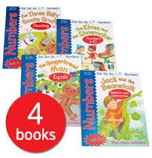 Get Set Go - Numbers - 4 Books