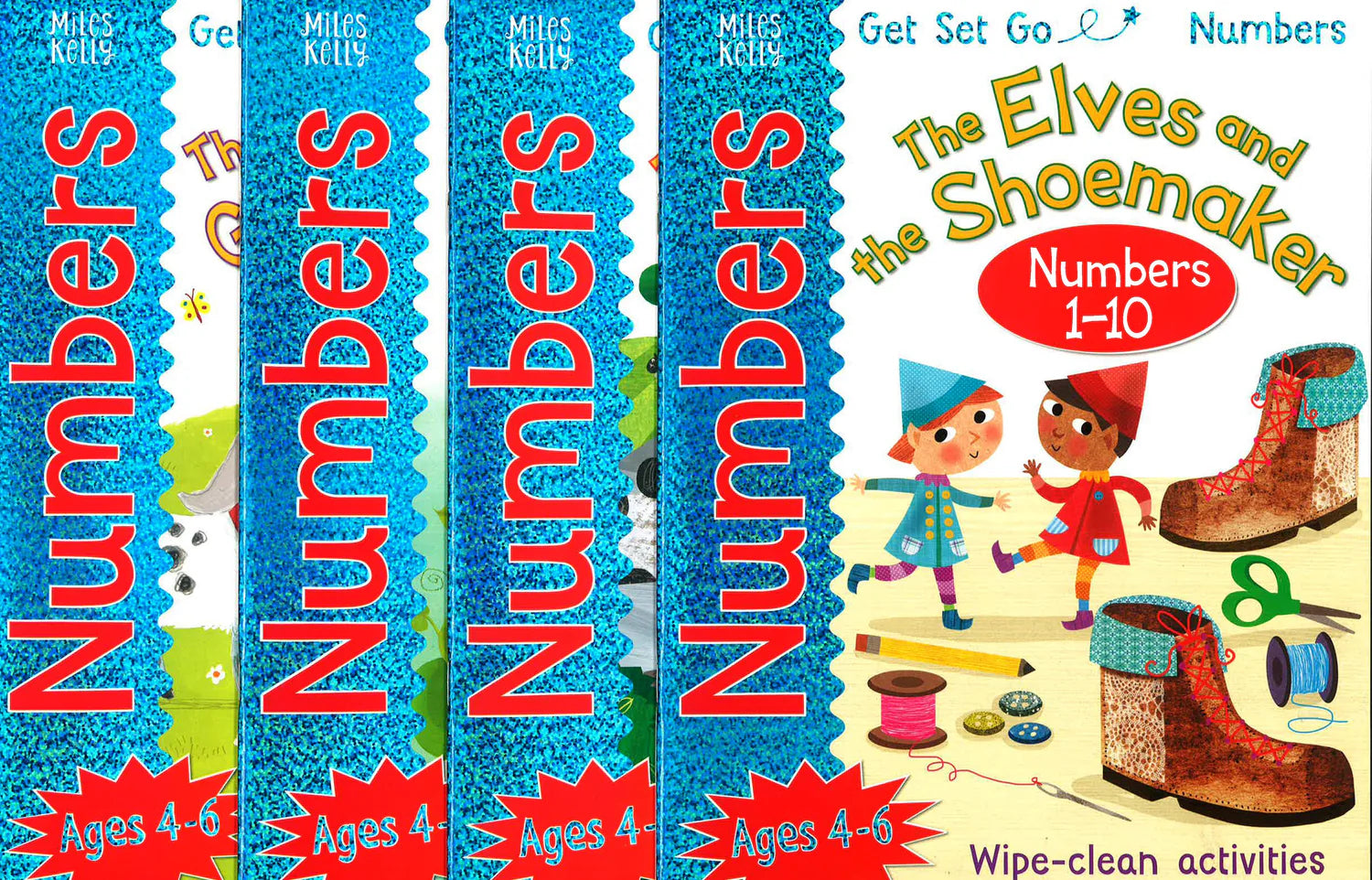 Get Set Go - Numbers - 4 Books