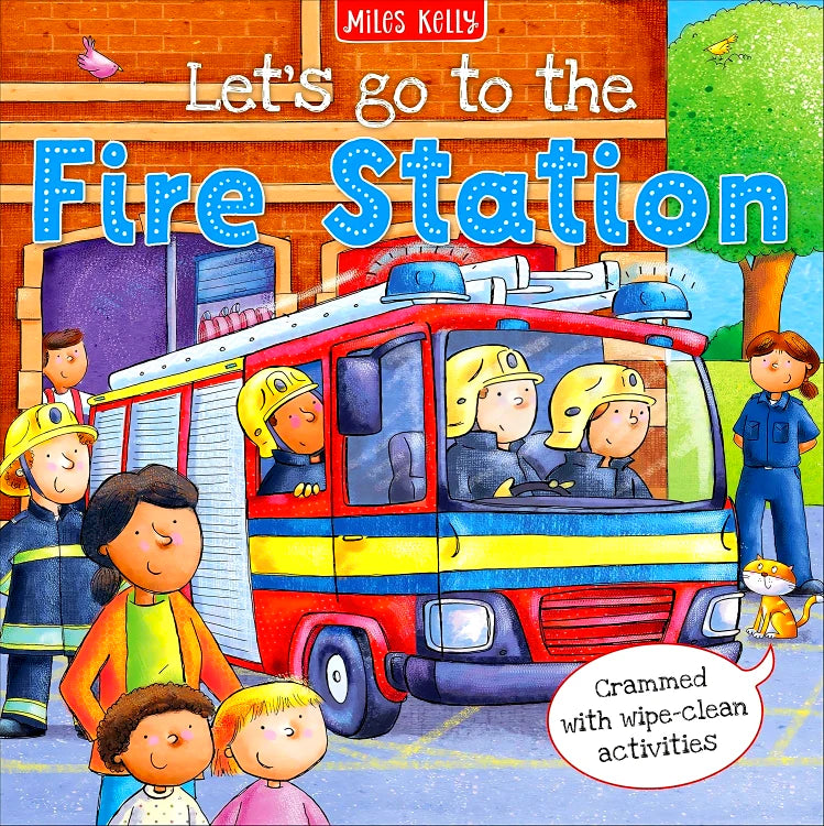 LETS GO TO THE FIRE STATION - لنذهب إلى محطة الإطفاء