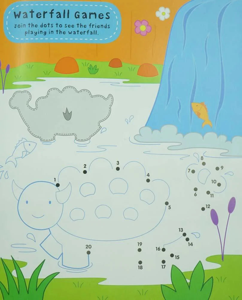 Dot to Dot Sticker and Activity Pack - حزمة ملصقات وأنشطة توصيل النقاط