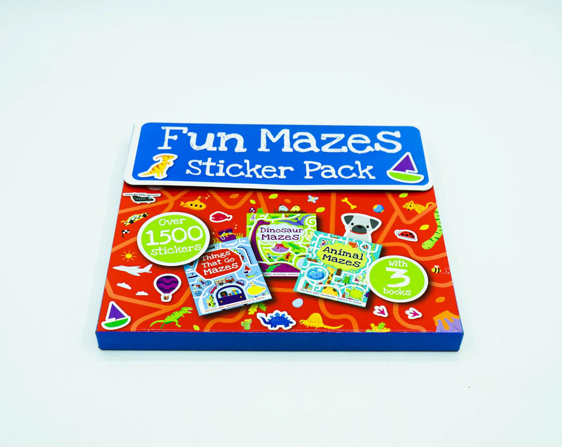 Fun Mazes Sticker Pack - مجموعة ملصقات متاهات ممتعة