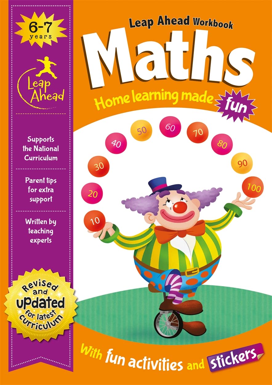 Leap Ahead Maths  Workbook 6-7 KS1 - كتاب القفز إلى الأمام في الرياضيات 6-7 KS1