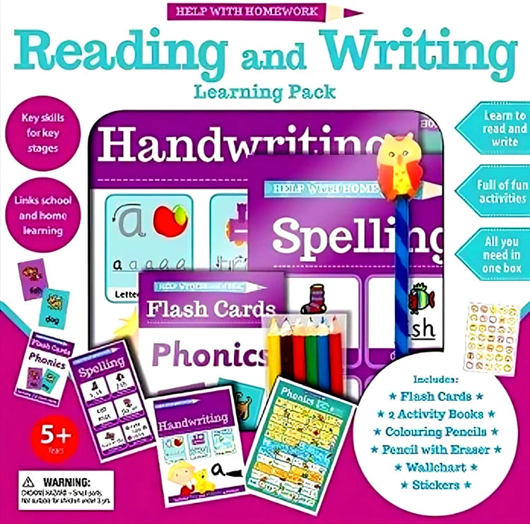 Help with Homework - Reading And Writing Learning Pack