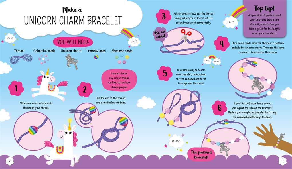 Magical Beads And Charms - Box Set - خرز وتعويذات سحرية - مجموعة صندوق