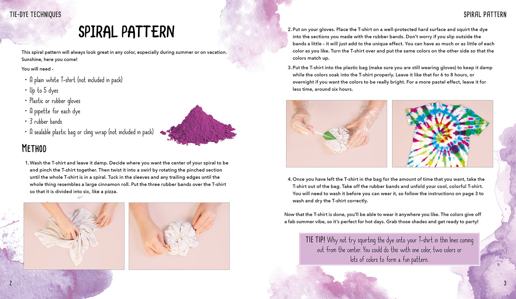 Tie-Dye Kit:  Craft Box Set - مجموعة صباغة الأقمشة: صندوق حرفي