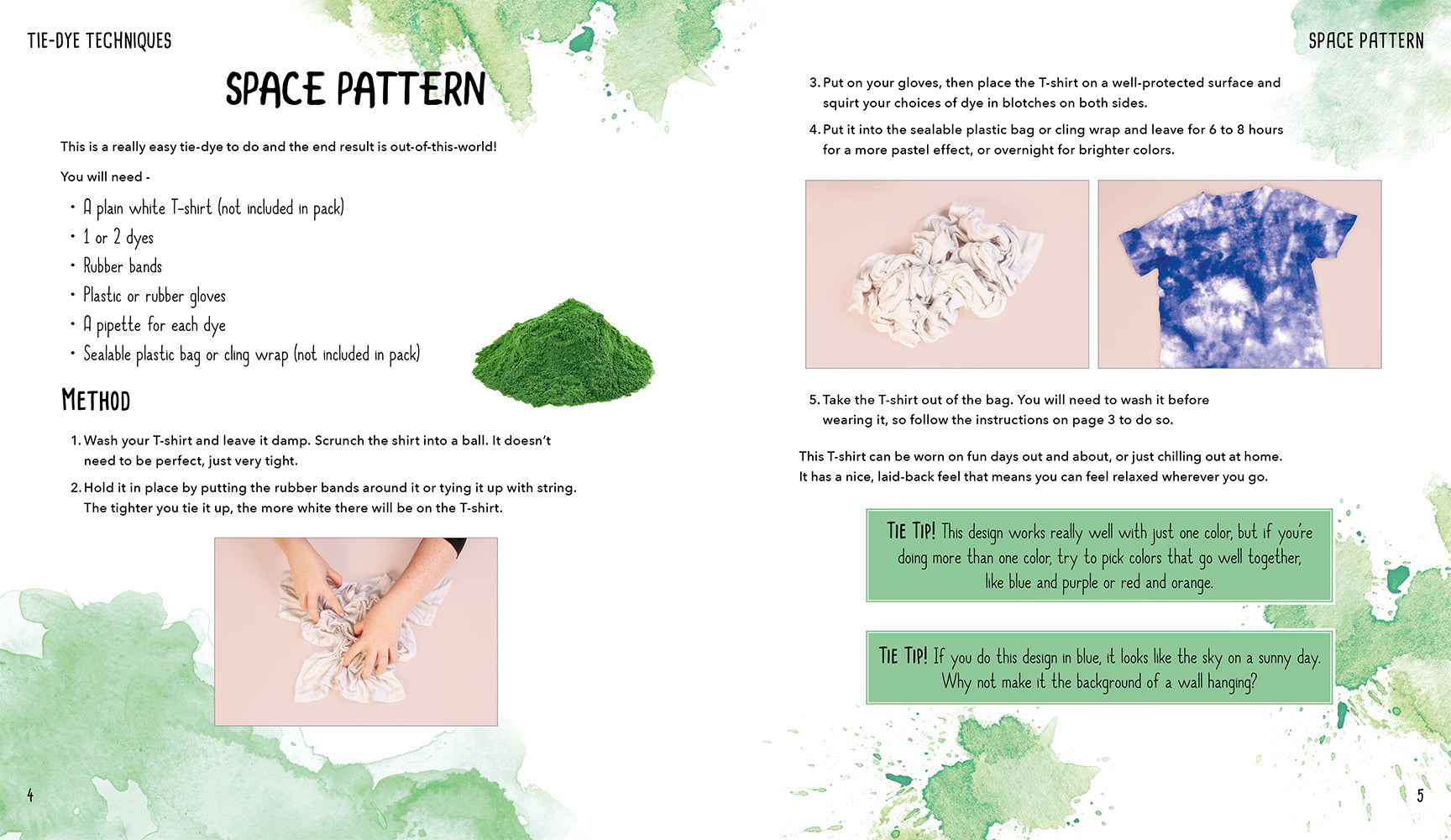 Tie-Dye Kit:  Craft Box Set - مجموعة صباغة الأقمشة: صندوق حرفي