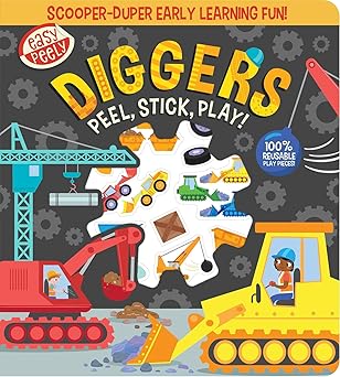 Easy Peely Diggers - Peel, Stick, Play! (Easy Peely - Peel, Stick, Play!