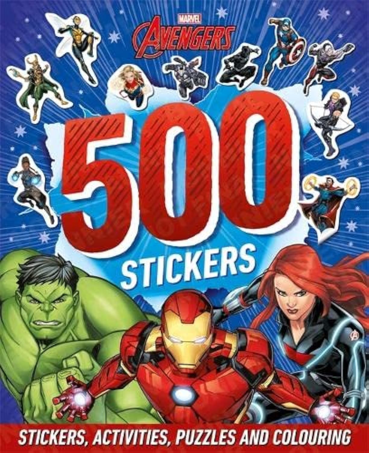 Marvel Avengers - 500 Stickers - مارفل أفنجرز - 500 ملصق