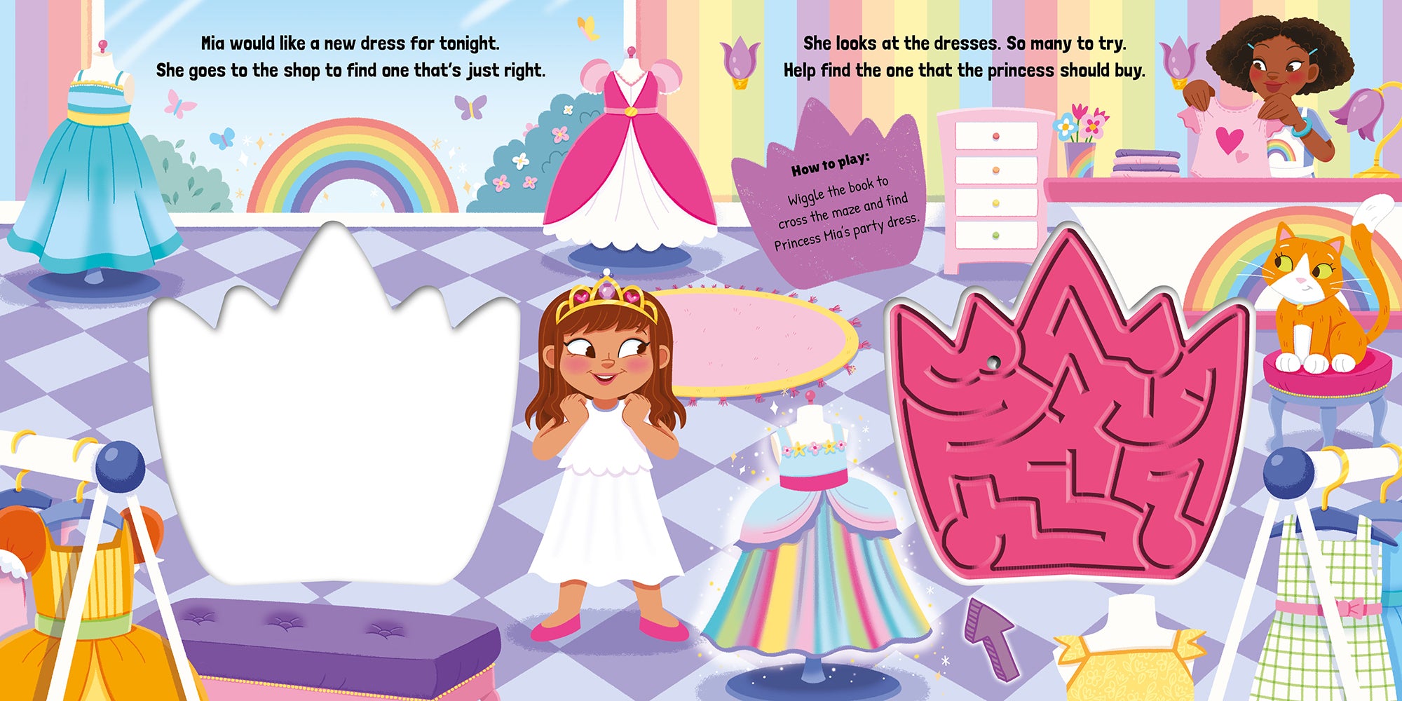 Princess Party - An a-MAZE-ing Storybook Game - حفلة الأميرات - لعبة كتاب قصص مدهشة