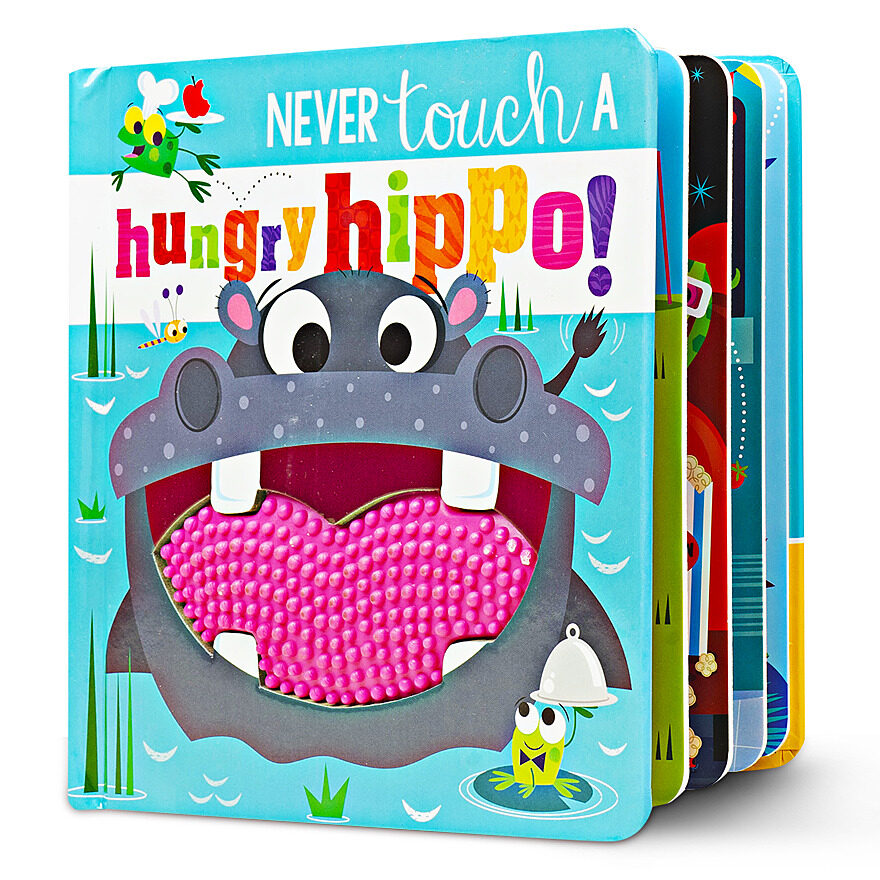 Never Touch a Hungry Hippo! - Board Book