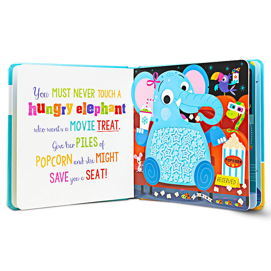 Never Touch a Hungry Hippo! - Board Book