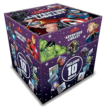 Marvel Avengers - Adventure Library 10 Super Stories - Marvel Avengers - مكتبة المغامرات 10 قصص رائعة