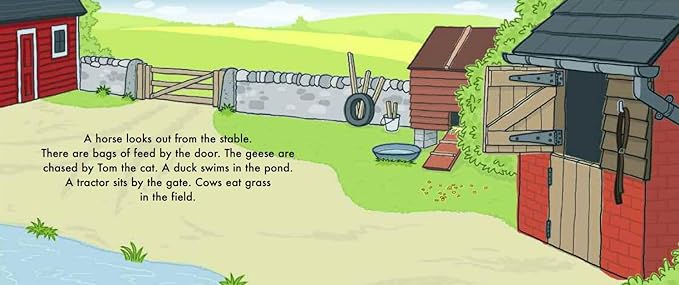 On The Farm - Magnetic Story And Play Scenes - تعلم والعب بالقطع الممغنطة الأضداد مع الحيونات - تعلم والعب بالقطع المغناطيسية للأضداد مع الحيوانات
