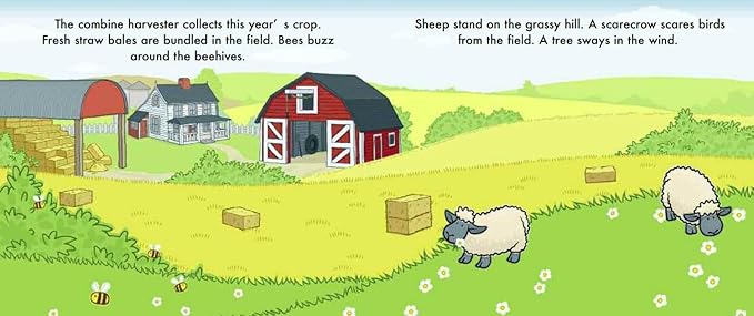 On The Farm - Magnetic Story And Play Scenes - تعلم والعب بالقطع الممغنطة الأضداد مع الحيونات - تعلم والعب بالقطع المغناطيسية للأضداد مع الحيوانات