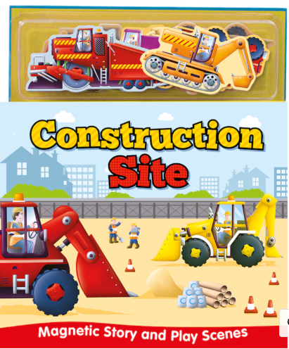 Construction Site- Magnetic Story And Play Scenes