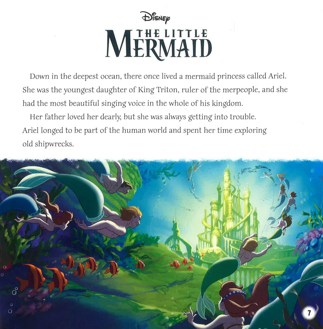 Disney 100th Years: 7 Days of Friendship Stories - Collection of Illustrated Tales (New Collection) - أميرات ديزني - مجموعة القصص المصورة