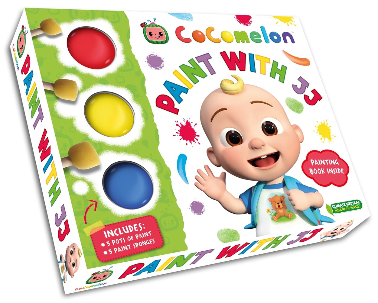 Cocomelon: Paint with JJ - Box Set - كوكوميلون: ارسم مع جي جي - مجموعة علب