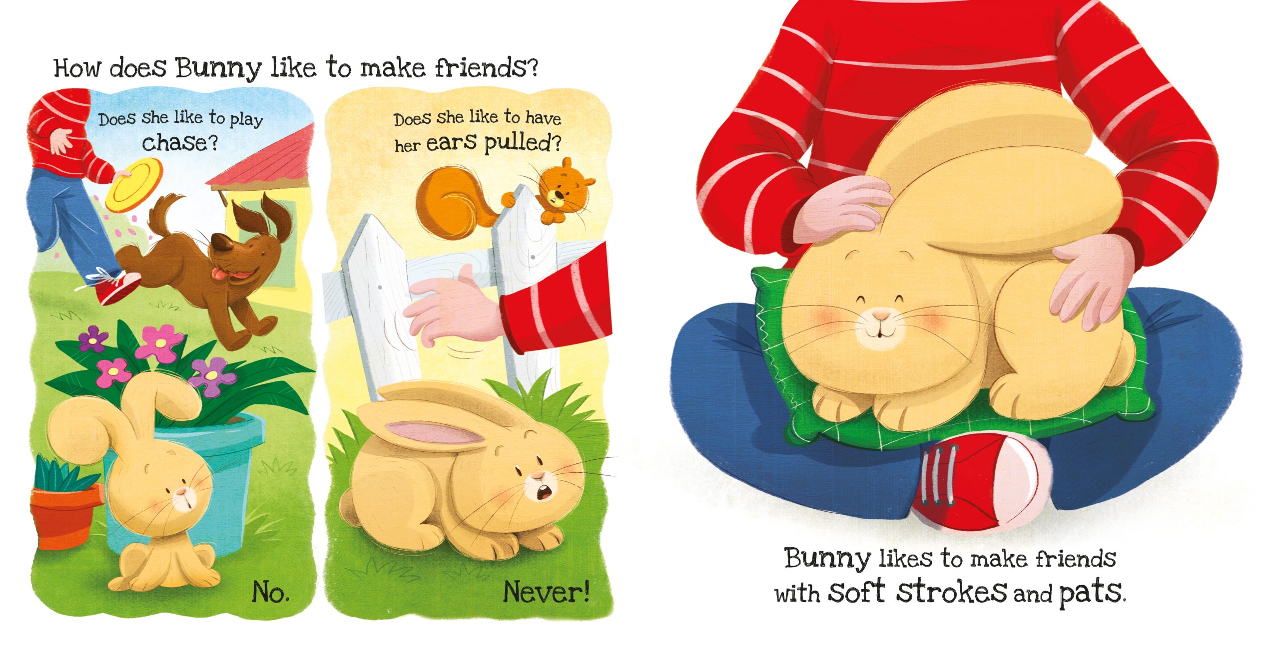 What Does Bunny Like?: Touch and Feel Board Book - ماذا يحب الأرنب؟: كتاب لمسي للرضّع