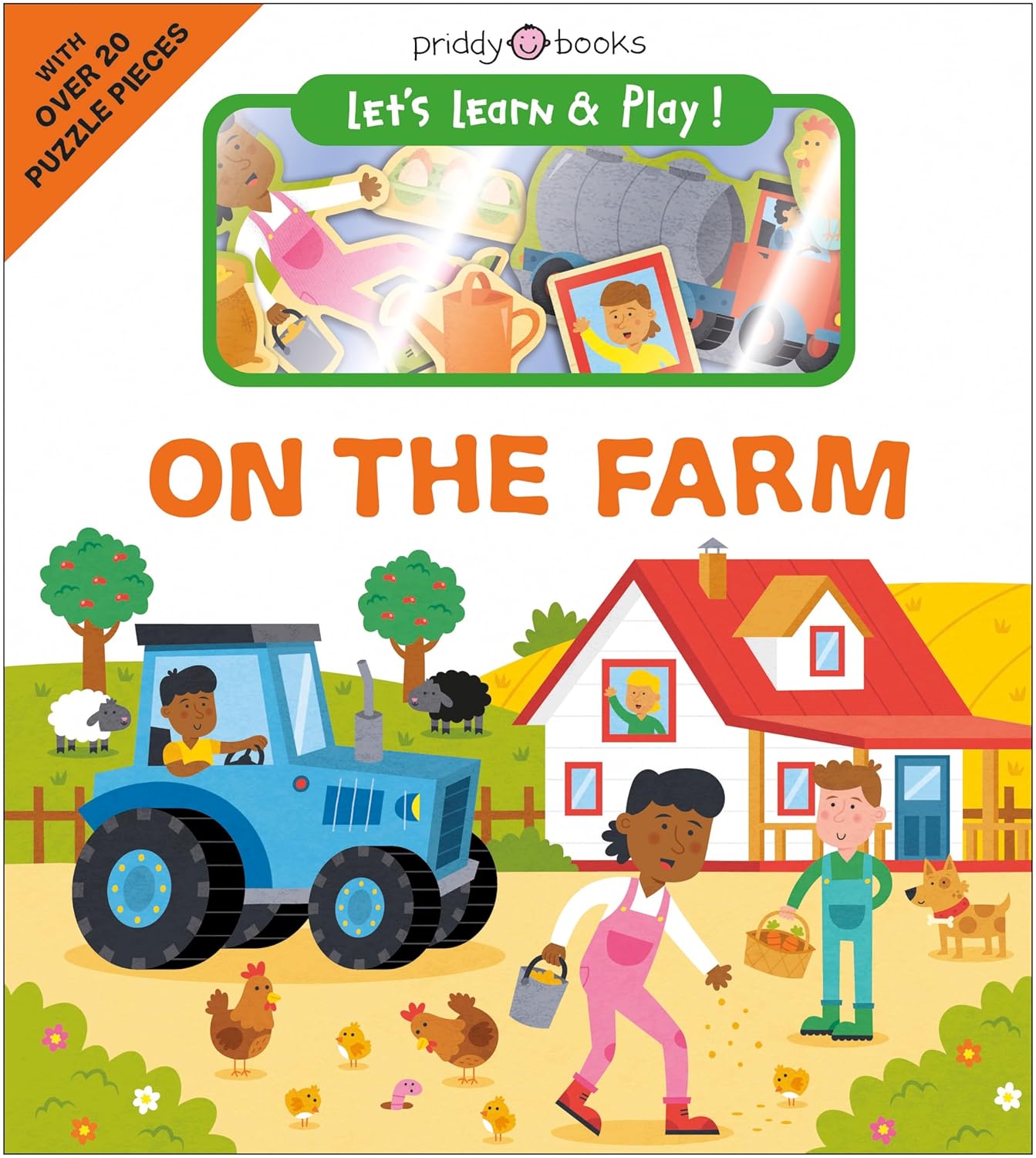 Priddy Books: Let's Learn And Play! - On The Farm - Priddy Books: هيا نتعلم ونلعب! - في المزرعة