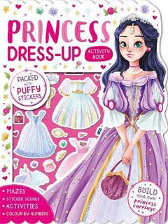 Princess Dress-Up Activity Book - كتاب أنشطة تلبيس الأميرات