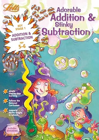 Letts - Adorable Addition and Stinky Subtraction Age 5-6