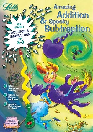 Letts - Addition & Subtraction Skills: Ages 8-9 - Letts - مهارات الجمع والطرح: الأعمار 8-9 سنوات
